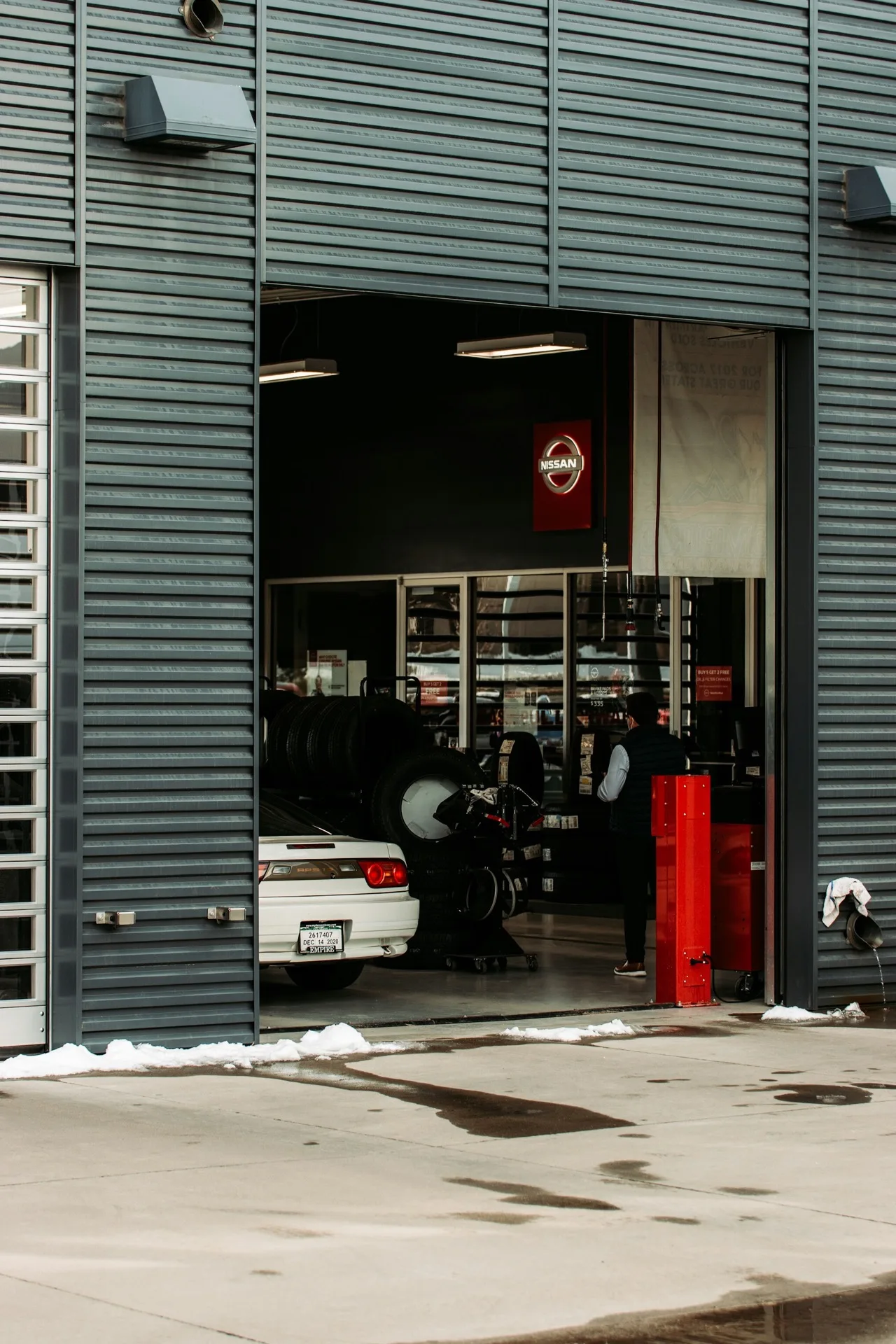 Atelier de vitrage automobile